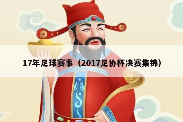 17年足球赛事（2017足协杯决赛集锦）