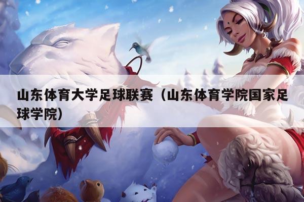 山东体育大学足球联赛（山东体育学院国家足球学院）