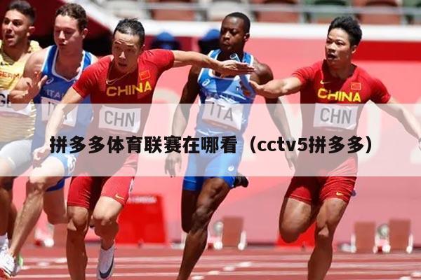 拼多多体育联赛在哪看（cctv5拼多多）