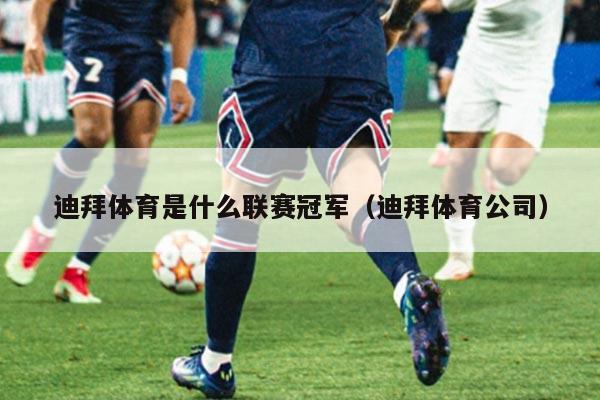 迪拜体育是什么联赛冠军（迪拜体育公司）