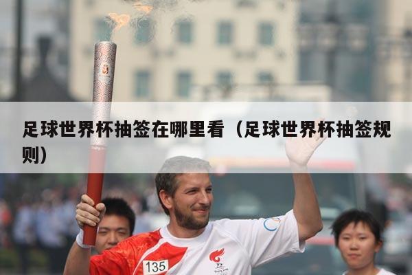 足球世界杯抽签在哪里看（足球世界杯抽签规则）